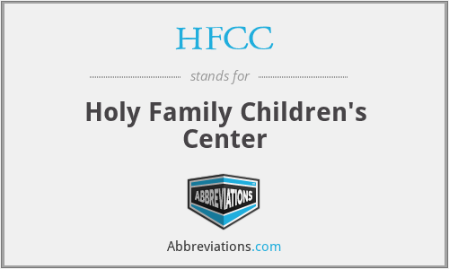 HFCC - Holy Family Children's Center
