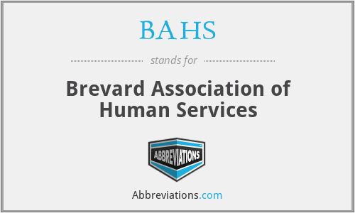 BAHS - Brevard Association of Human Services