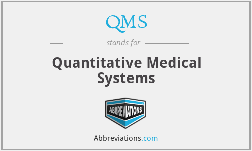 QMS - Quantitative Medical Systems