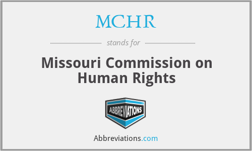 MCHR - Missouri Commission on Human Rights
