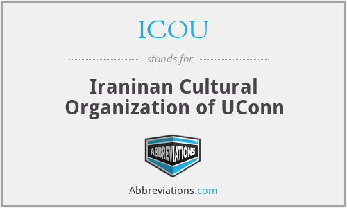 ICOU - Iraninan Cultural Organization of UConn