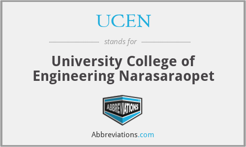 UCEN - University College of Engineering Narasaraopet