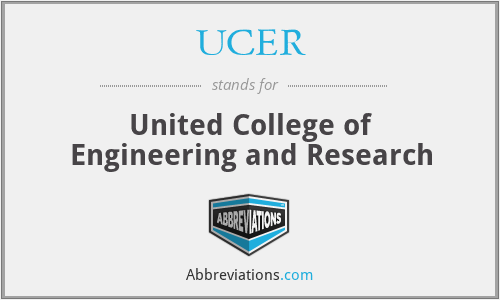 UCER - United College of Engineering and Research