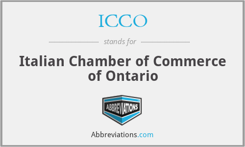 ICCO - Italian Chamber of Commerce of Ontario