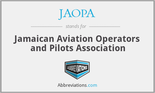 JAOPA - Jamaican Aviation Operators and Pilots Association