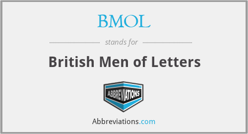 BMOL - British Men of Letters