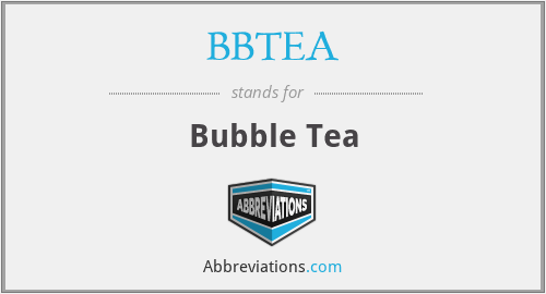 BBTEA - Bubble Tea