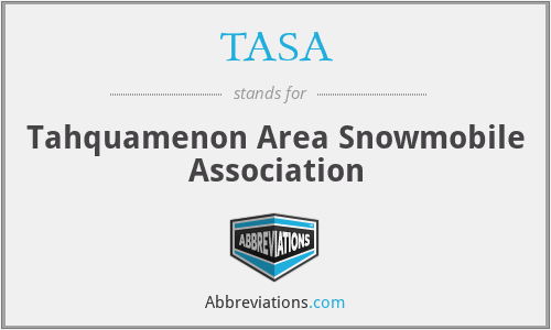 TASA - Tahquamenon Area Snowmobile Association
