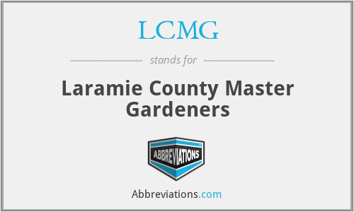 LCMG - Laramie County Master Gardeners