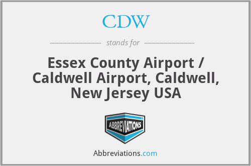 CDW - Essex County Airport / Caldwell Airport, Caldwell, New Jersey USA