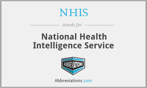 NHIS - National Health Intelligence Service