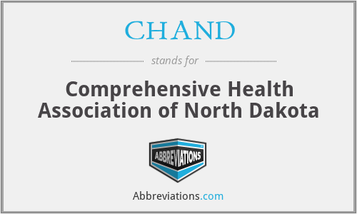CHAND - Comprehensive Health Association of North Dakota