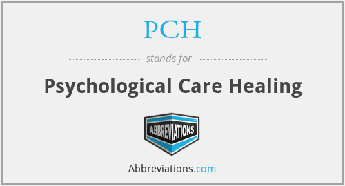PCH - Psychological Care Healing
