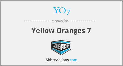 YO7 - Yellow Oranges 7
