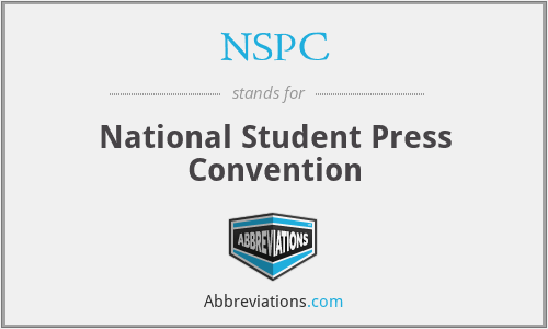 NSPC - National Student Press Convention