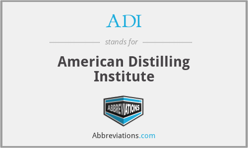 ADI - American Distilling Institute
