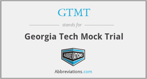 GTMT - Georgia Tech Mock Trial