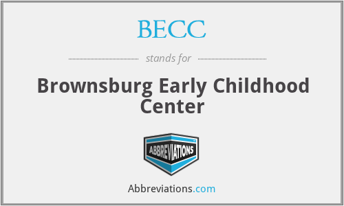 BECC - Brownsburg Early Childhood Center