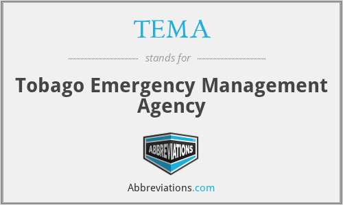 TEMA - Tobago Emergency Management Agency