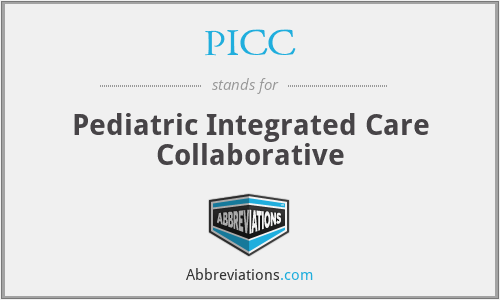 PICC - Pediatric Integrated Care Collaborative