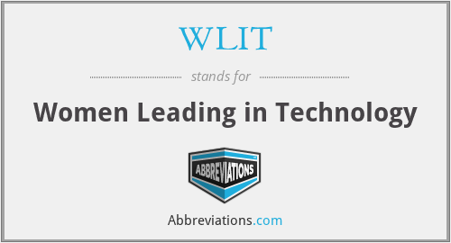 WLIT - Women Leading in Technology