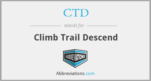 CTD - Climb Trail Descend