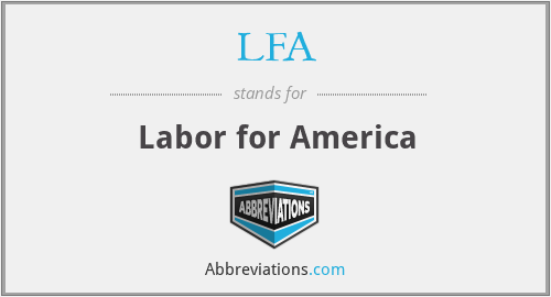 LFA - Labor for America