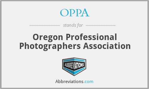 OPPA - Oregon Professional Photographers Association