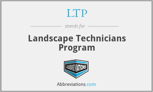 LTP - Landscape Technicians Program