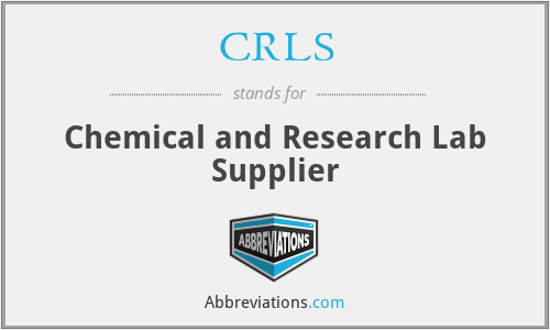 CRLS - Chemical and Research Lab Supplier