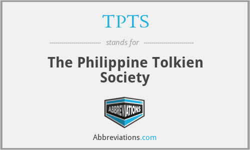 TPTS - The Philippine Tolkien Society