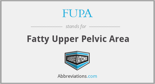 FUPA - Fatty Upper Pelvic Area