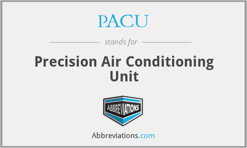 PACU - Precision Air Conditioning Unit