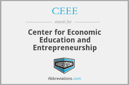 CEEE - Center for Economic Education and Entrepreneurship