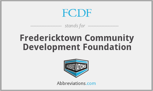 FCDF - Fredericktown Community Development Foundation