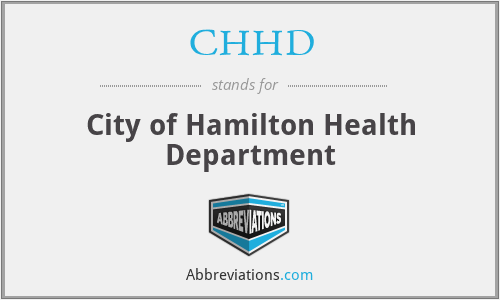 CHHD - City of Hamilton Health Department