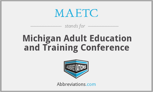 MAETC - Michigan Adult Education and Training Conference
