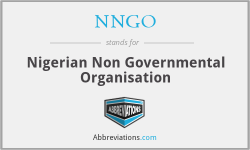 NNGO - Nigerian Non Governmental Organisation