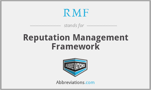 RMF - Reputation Management Framework