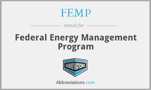 FEMP - Federal Energy Management Program