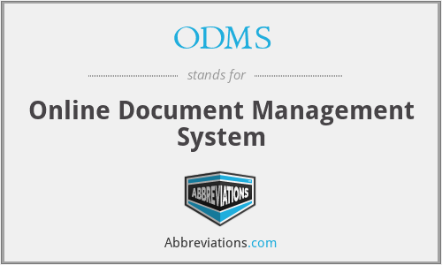 ODMS - Online Document Management System