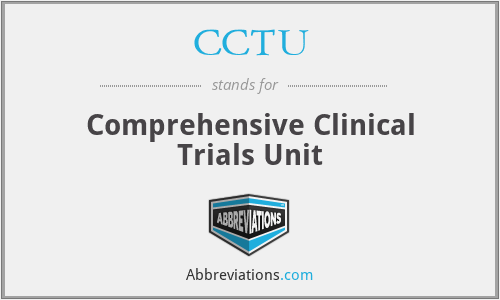CCTU - Comprehensive Clinical Trials Unit