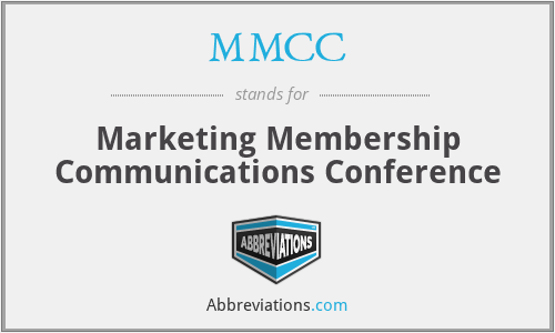 MMCC - Marketing Membership Communications Conference