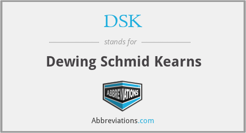 DSK - Dewing Schmid Kearns