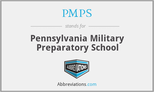PMPS - Pennsylvania Military Preparatory School