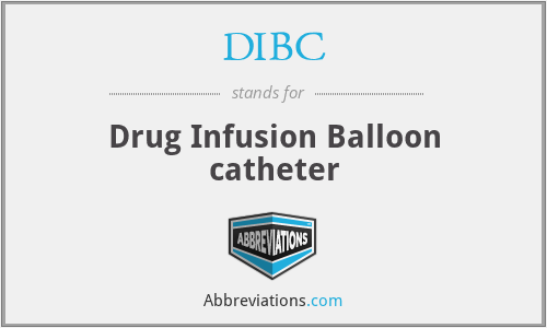 DIBC - Drug Infusion Balloon catheter