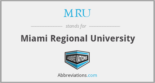 MRU - Miami Regional University