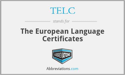 TELC - The European Language Certificates