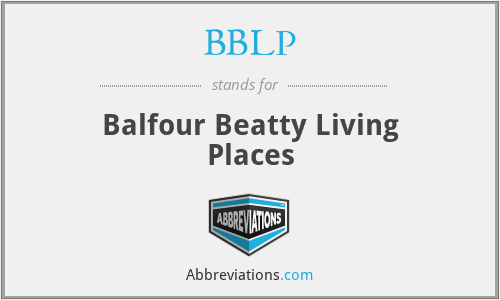 BBLP - Balfour Beatty Living Places