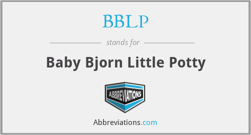 BBLP - Baby Bjorn Little Potty